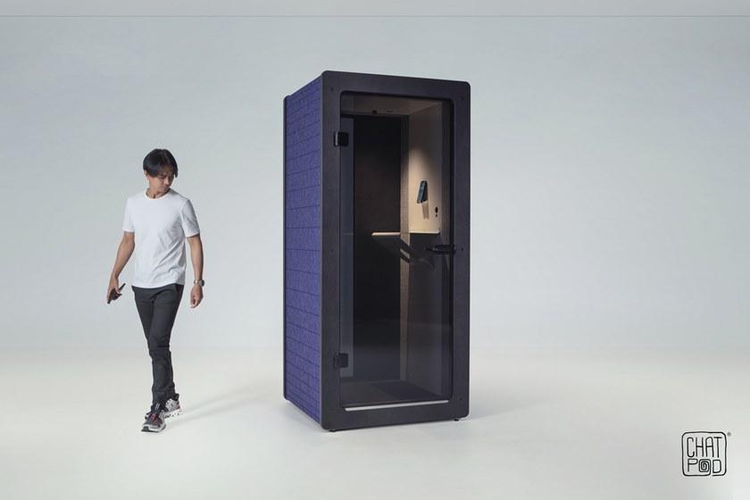 IMPACT ACOUSTIC® Акустическая офисная будка со встроенным освещением  961.10.442.000.00  - Вид №5