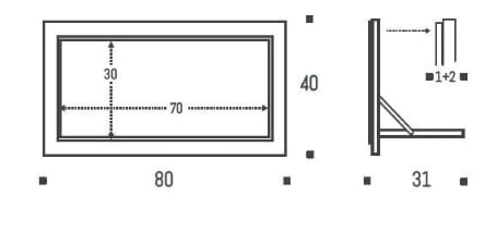 Складная полка In Stock Ambivalenz ARCH-00044708 - Вид №4