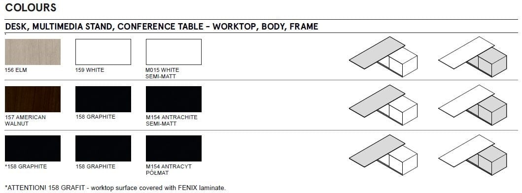 Мультимедийный прямоугольный стол для совещаний MDD Gravity ARCH-00117829 - Вид №8