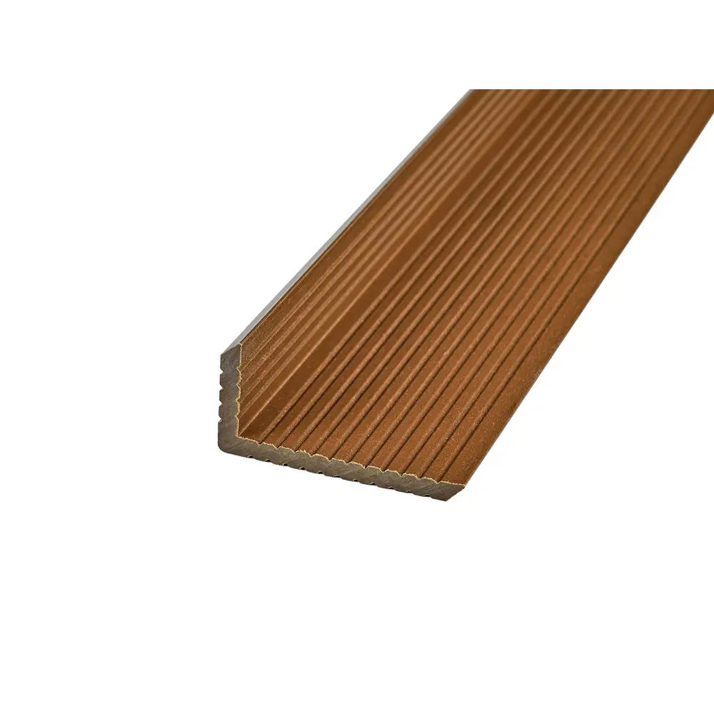 Уголок для террасной доски Groentec 70x35x3000 мм ДПК цвет дуб STLM-2132822 - Вид №4