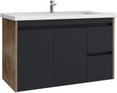 Тяга 100 см Нижний модуль Аркадия-Антрацит / LK0100.00.ARA Link Creavit