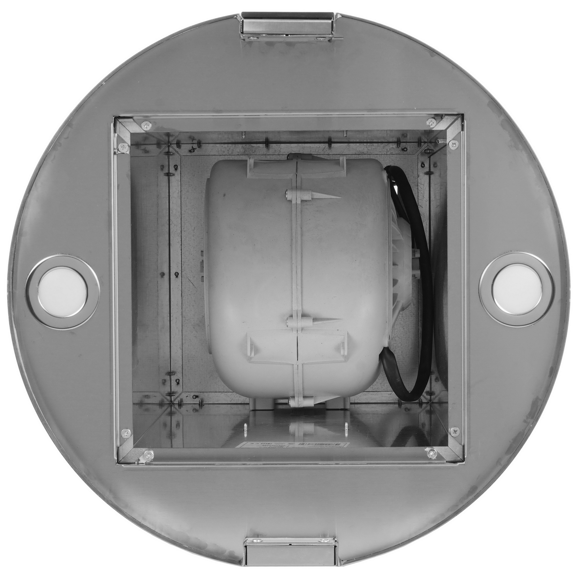 9270637 Вытяжка островная Meferi TUBE40IX ISLA COMFORT PLUS серебристый/черный STDN-0087597 - Вид №6