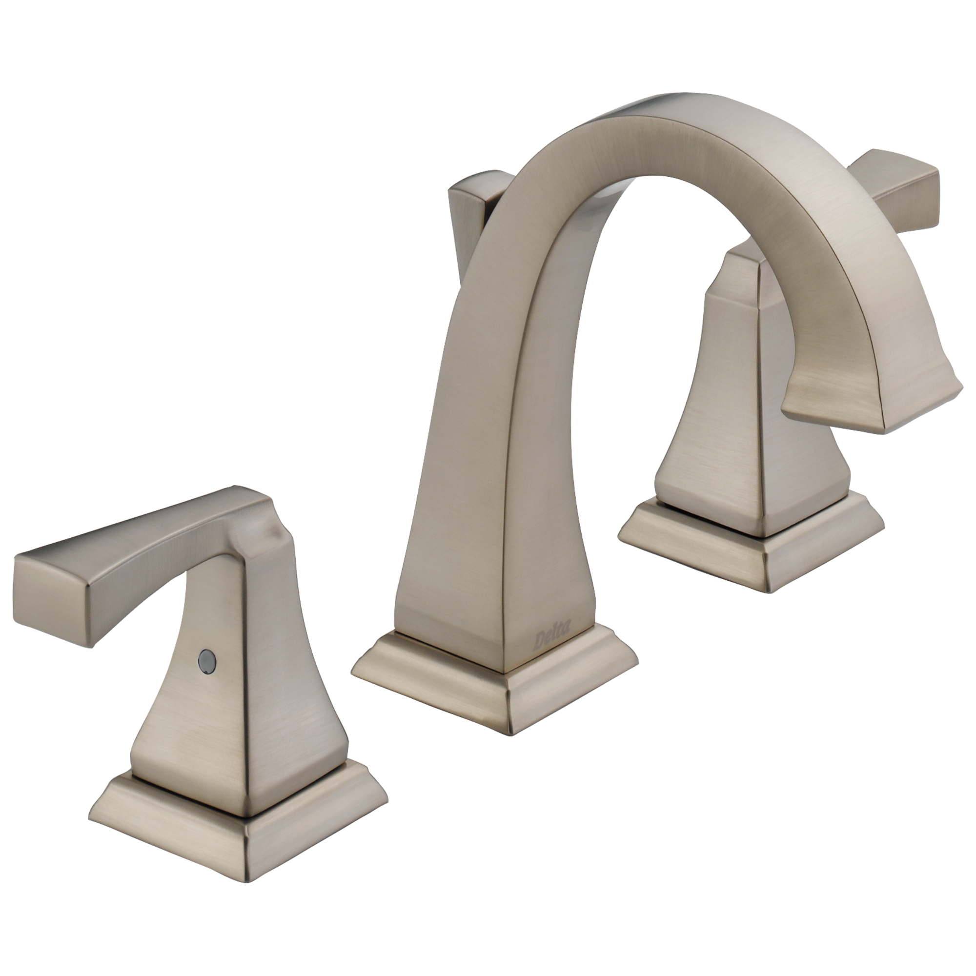 3551-SPMPU-DST Смеситель для ванной комнаты с двумя ручками Delta Faucet Dryden Пятно из нержавеющей стали 