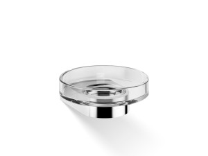 Стеклянная настенная мыльница