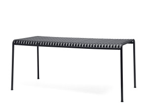 Стальной прямоугольный садовый стол