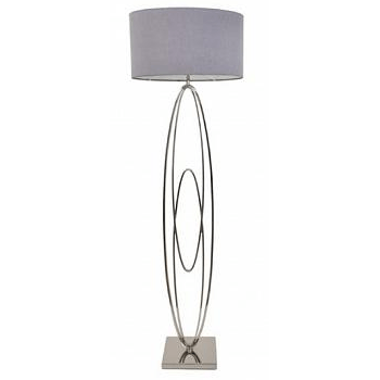 Торшер Oval Rings от RVAstley 5141 RVASTLEY ЭЛИТНЫЕ 059969 Серый;хром  - Вид №1