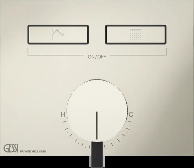 Смеситель для душа 63079 720 Gessi Hi-fi НИКЕЛЬ PVD