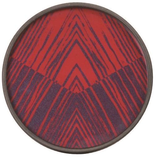 Ethnicraft Прямоугольный поднос из декорированного вручную стекла Bright abstract 20526 - Вид №1