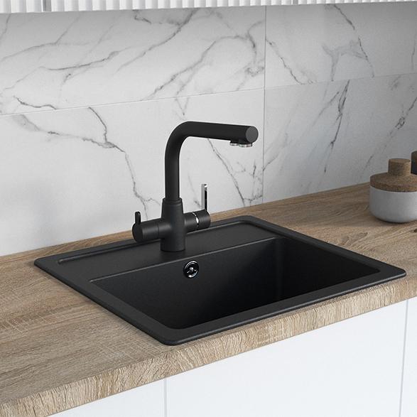 Paini Arena 92446433VE7B90DALMKM смеситель для кухни с подводом для фильтра - Вид №9