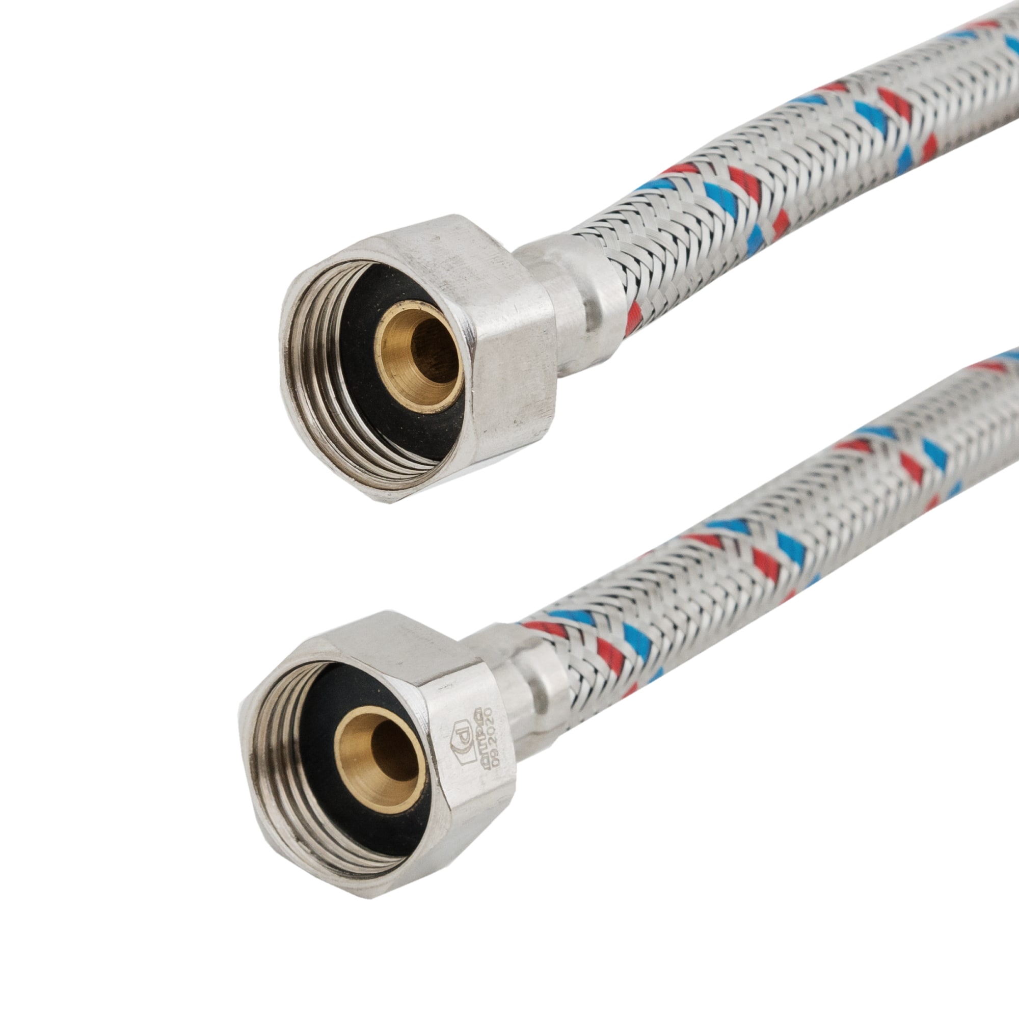 82894107 Гибкая подводка для воды, 1/2", гайка-гайка, 100 см Santreyd  - Вид №1