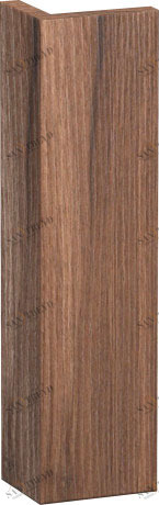 DS539907979 Доборная планка для шкафчика DuraStyle DuraStyle #DS5399 16 мм Орех натуральный, декор Duravit