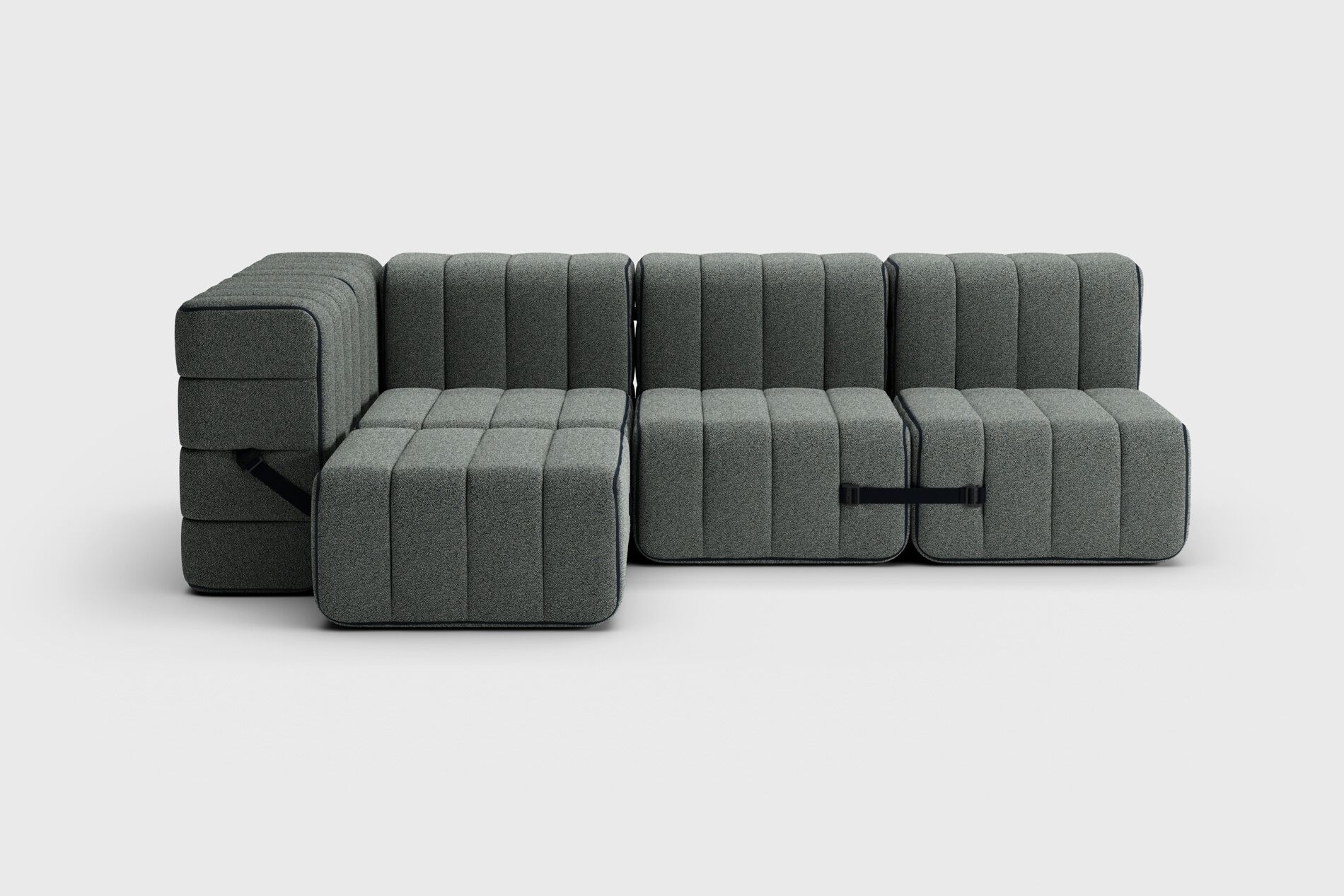 Модульный угловой диван из ткани AMBIVALENZ Curt ARCH-00061719 - Вид №48