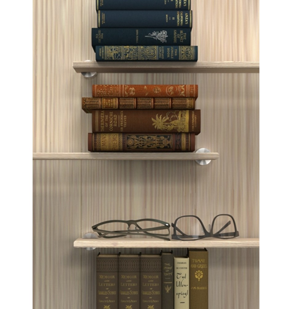 FROST Зажим для полок 5 » 2 шт. отполированный Нержавеющая сталь Полированный O1933  - Вид №4