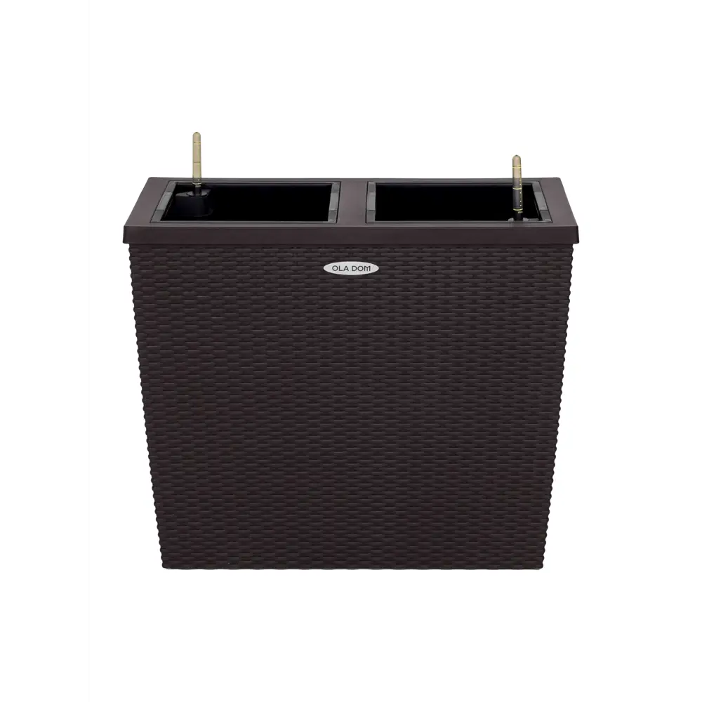 Кашпо для цветов Ola Dom Rattan 28 л коричневый 89416305 STLM-2114407 Santreyd