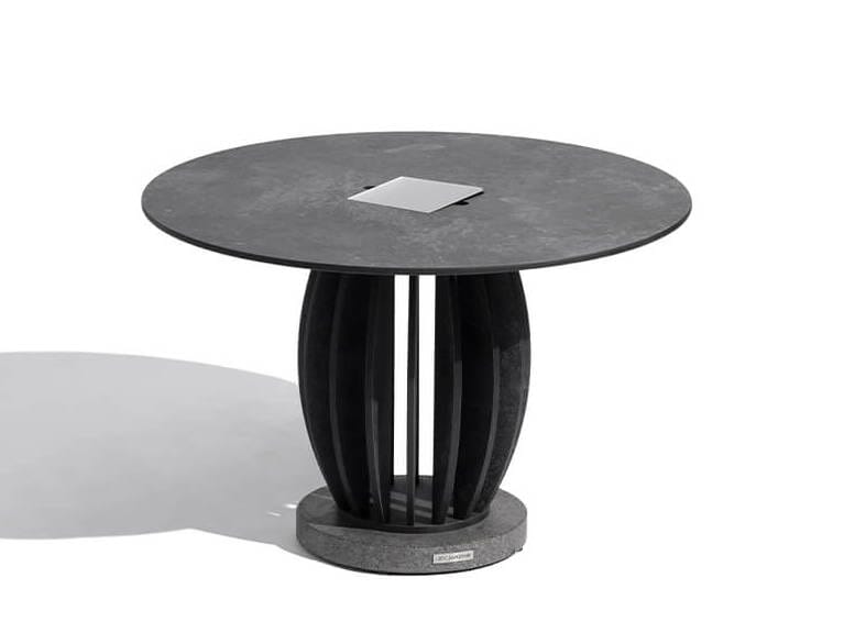 Круглый светящийся садовый столик Les Jardins® Tecka ARCH-00114159