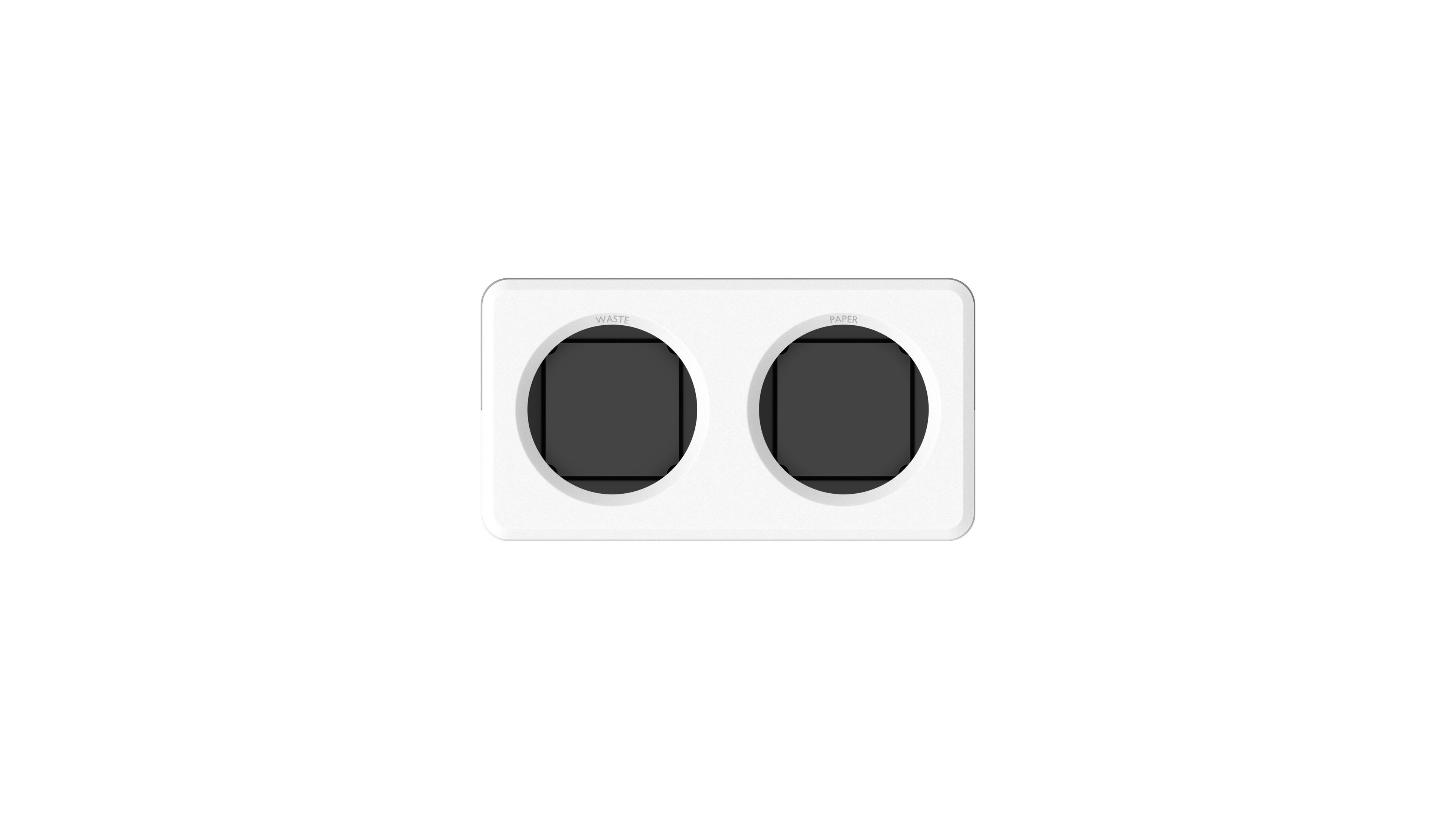 Стальная стойка для мусора с порошковым покрытием с крышкой FUNCTIONALS DITCH ARCH-00011679 - Вид №31