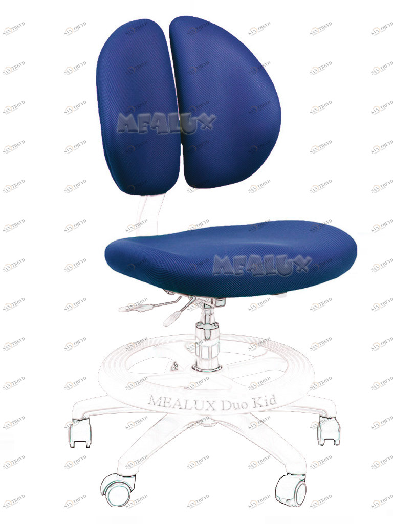 Чехол для кресла Duo-Kid синий однотонный COMF-PRO  261308 Синий Santreyd 