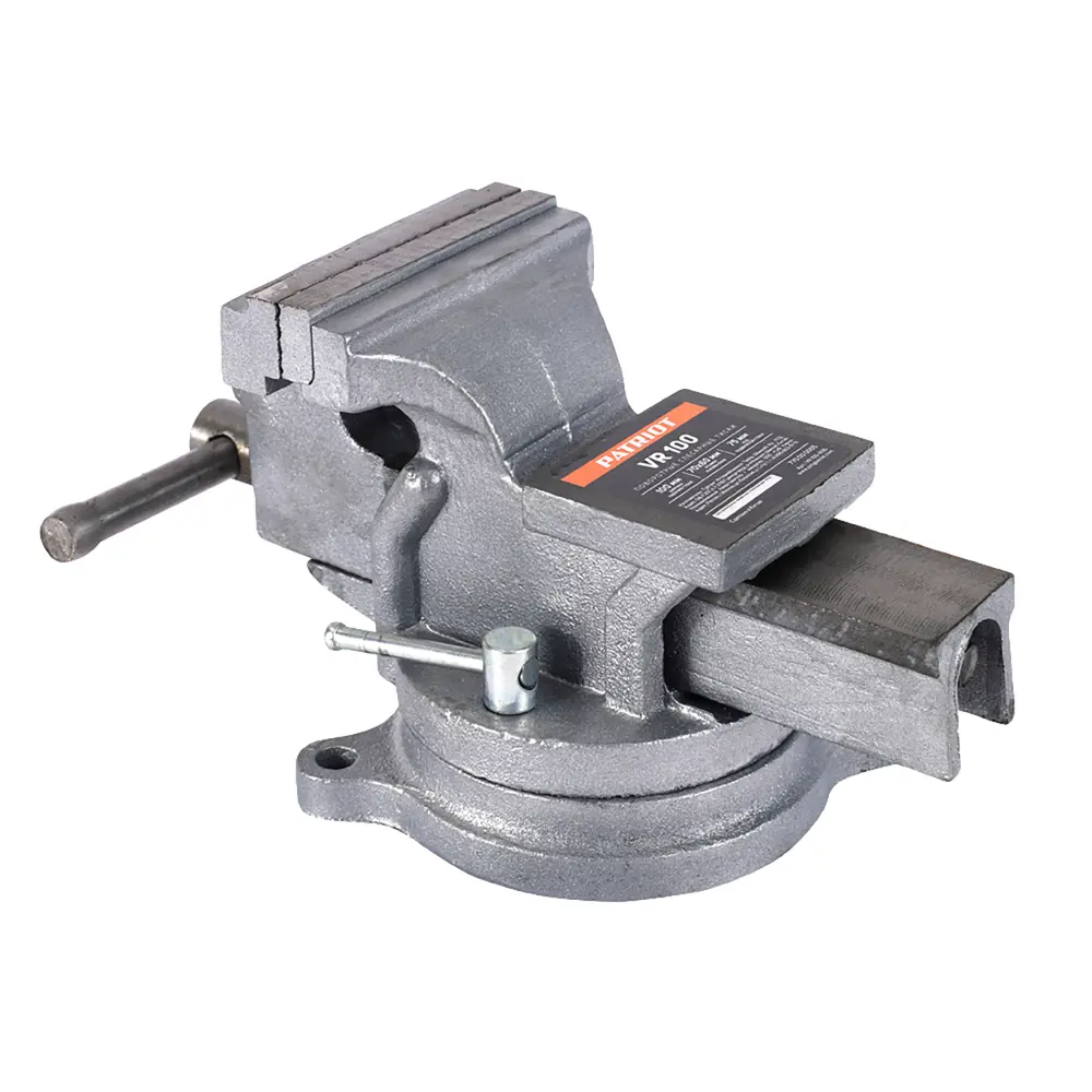 Поворотные слесарные тиски Patriot с наковальней 100 мм 82890299 STLM-0848168 - Вид №5