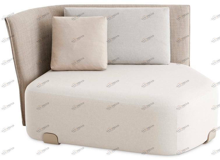 GAN 2-местный садовый диван из технической ткани Isla sun-id-1433372