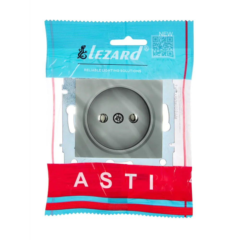 Розетка встраиваемая Lezard Asti без заземления цвет платина 89385431 STLM-2091495 - Вид №3