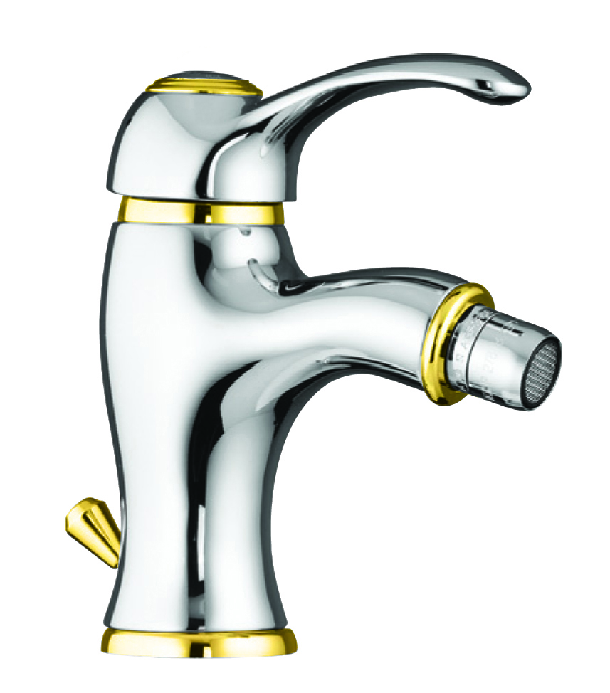 47CO5321 Смеситель на биде , хром-золото Fiore JAFAR  - Вид №1