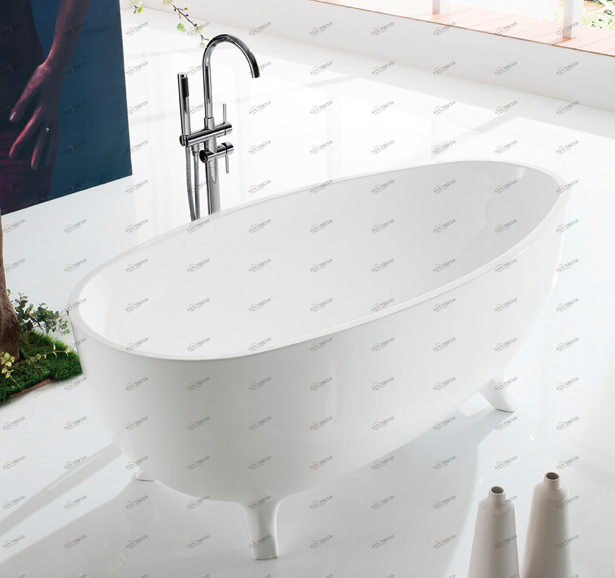 Акриловая ванна BelBagno BB42-1700 