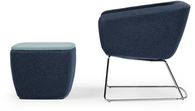 True Design Мягкое кресло-санки с подлокотниками Arca Aa7095 - Вид №5