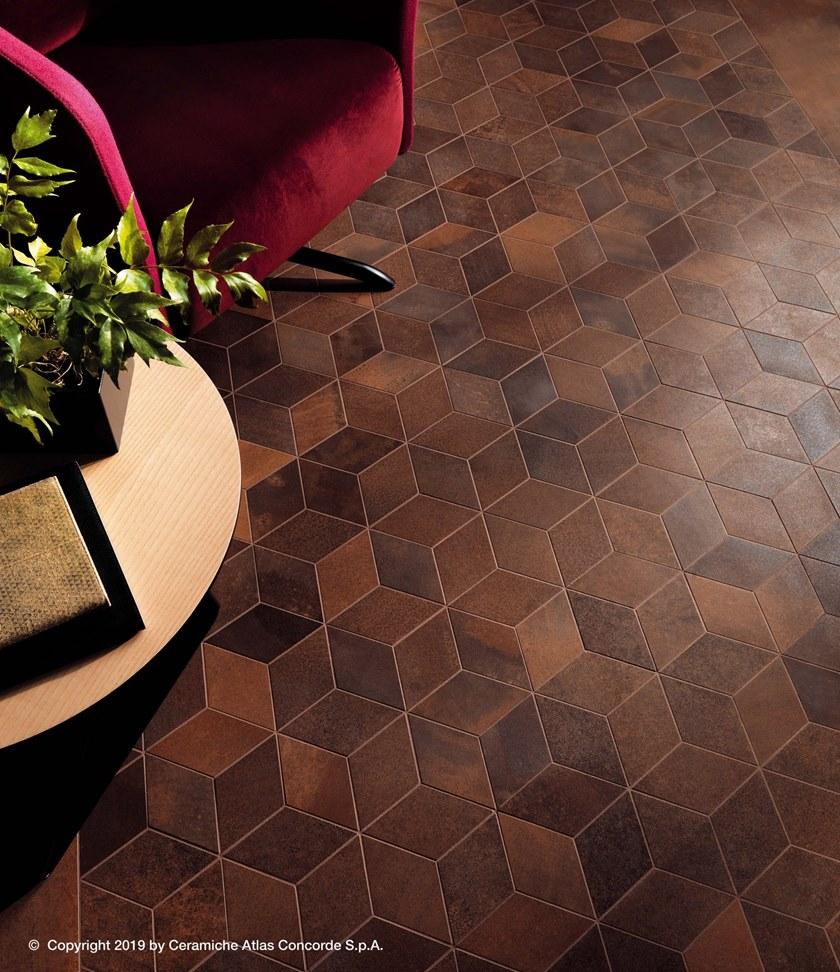 Atlas Concorde Белая плитка для стен с эффектом металла Blaze sun-id-1480586 - Вид №63