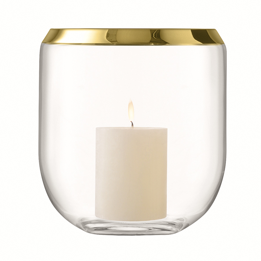 G1402-19-358 Ваза space 19см золото LSA International  - Вид №4