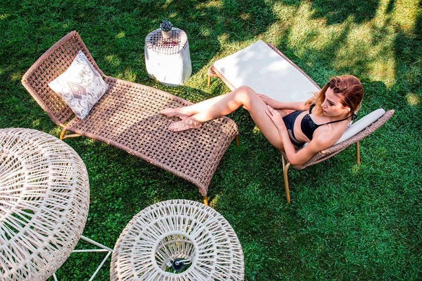 cbdesign Садовый шезлонг из синтетического волокна Lara N413n1 - Вид №3