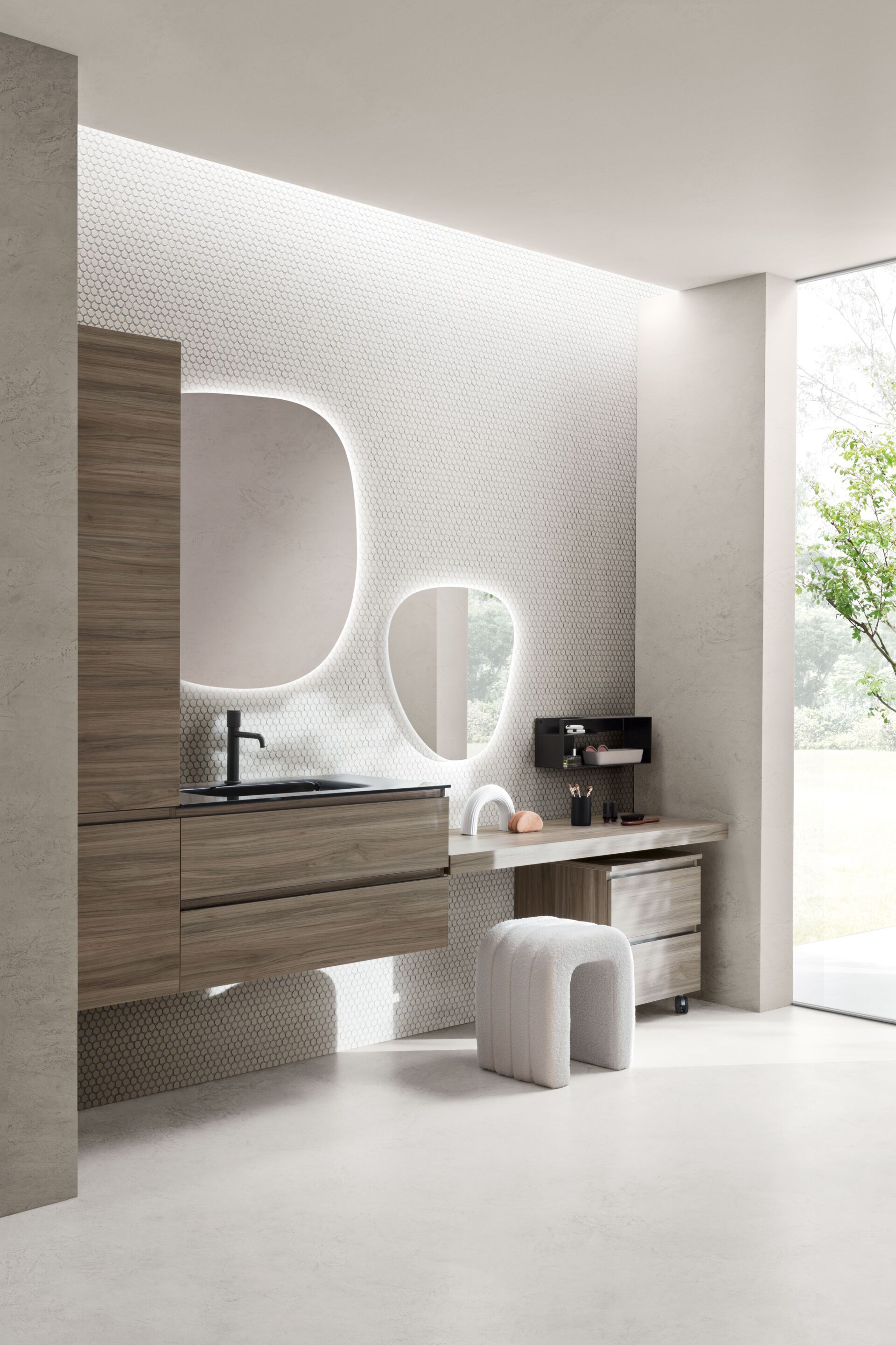 Термо текстурированный подвесной умывальник ARBLU Dress System ARCH-00035104 - Вид №1