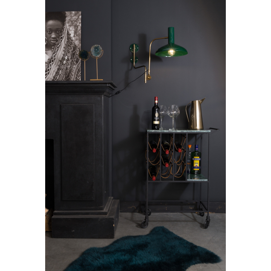 Подсвечник Gem синий Dutchbone 8300007 - Вид №1