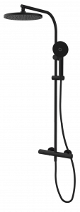 44435442XL PREMIUM Черный GRB Сухой душ термостатический с колонкой Черный GRB MIXERS
