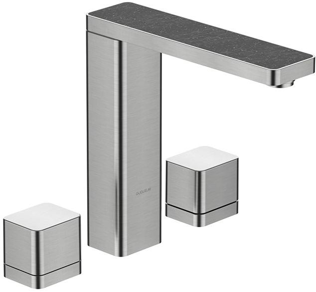 GUGLIELMI Смеситель для раковины на 3 отверстия с аэратором Gzero Fbgzg0309 - Вид №6