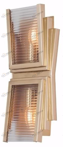 Patinas Lighting Настенный светильник из латуни ручной работы Petitot sun-id-1348807