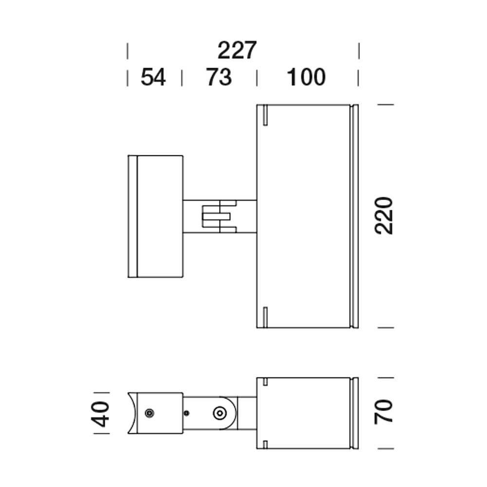 8720663 Уличное освещение  Platek TARGET LARGE Su palo  TARGET LARGE On pole - 16 LED 4000K 24°  - Вид №2