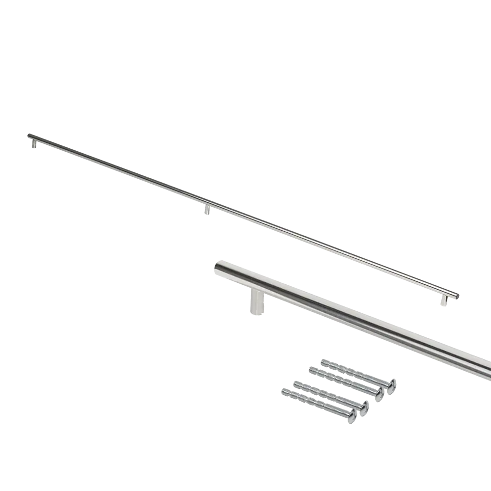 Мебельная ручка-рейлинг KONSENSA 1200 мм хром 89433453 STLM-2167488  - Вид №3