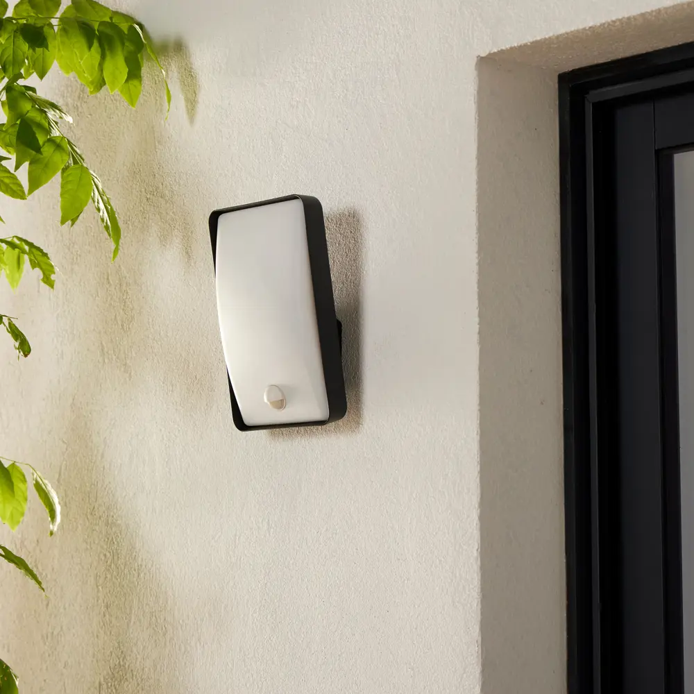 Светильник уличный светодиодный Inspire Algoa 11.8 Вт IP54 с датчиком движения цвет серый накладной 84692986 STLM-2119807  - Вид №1