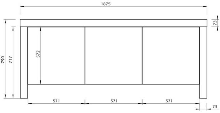 TemaHome Комод с распашными дверцами sun-id-1396383 - Вид №5
