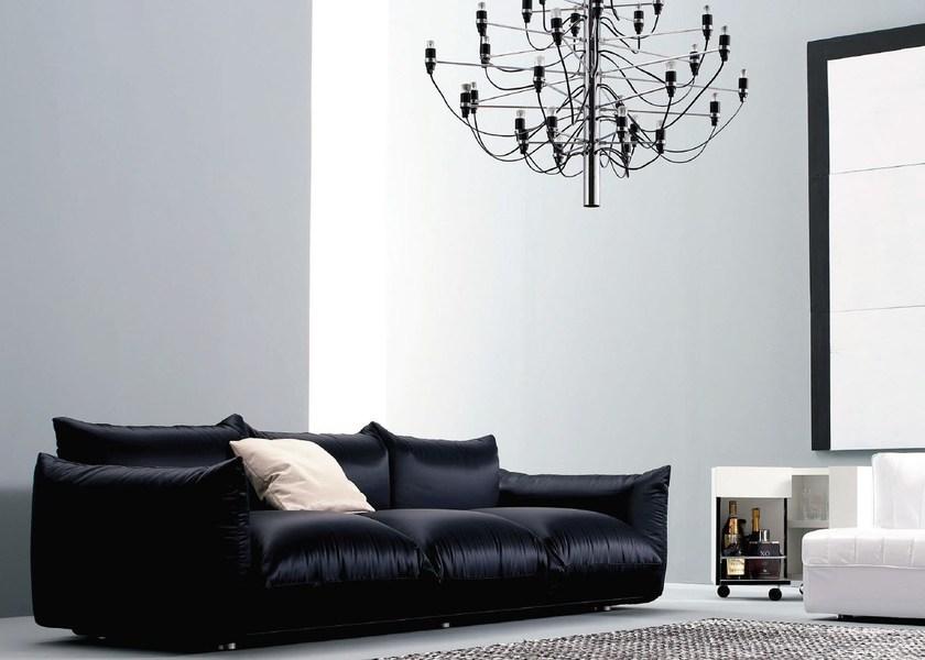 arflex 3-х местный кожаный диван с обивкой Marenco sun-id-1452804 - Вид №2