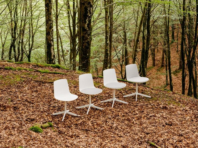 ENEA Стул с обивкой из ткани с 4 спицами Lottus sun-id-1492651 - Вид №6