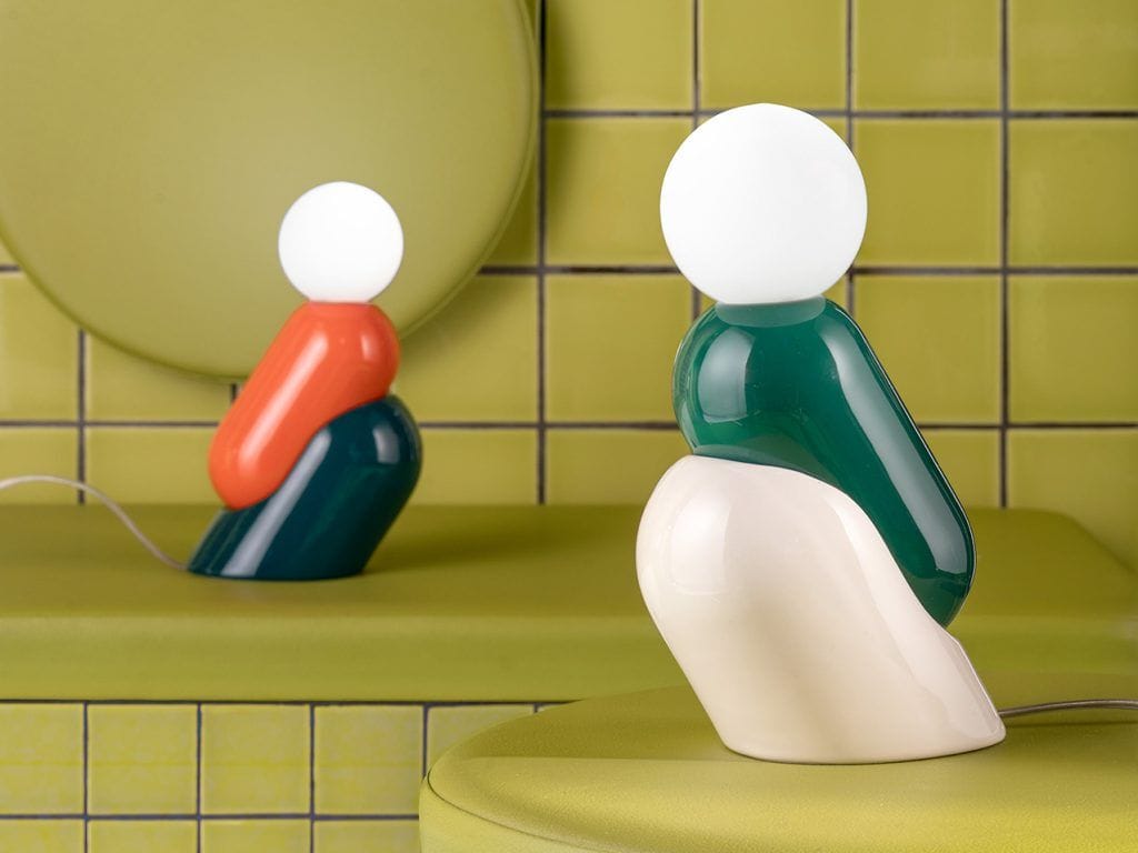 Керамическая настольная лампа FERROLUCE TATA C2820 ARCH-00124482 - Вид №5