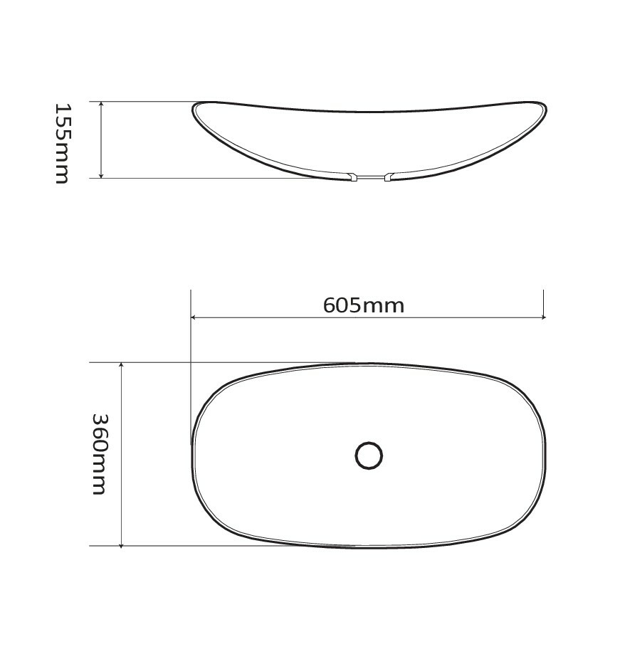 Раковина чаша SL-1025 SANTILINE  - Вид №1