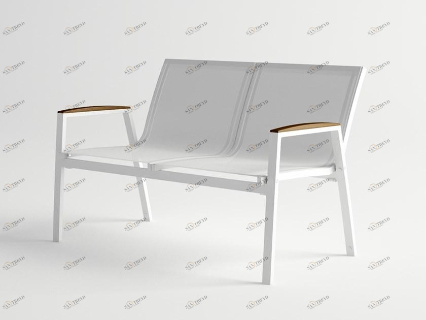 10Deka 2-местный садовый диван из алюминия Amelia sun-id-1504169