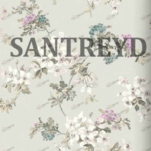 20300-CW Обои Aquarelle Wisteria Cottage 20300CW