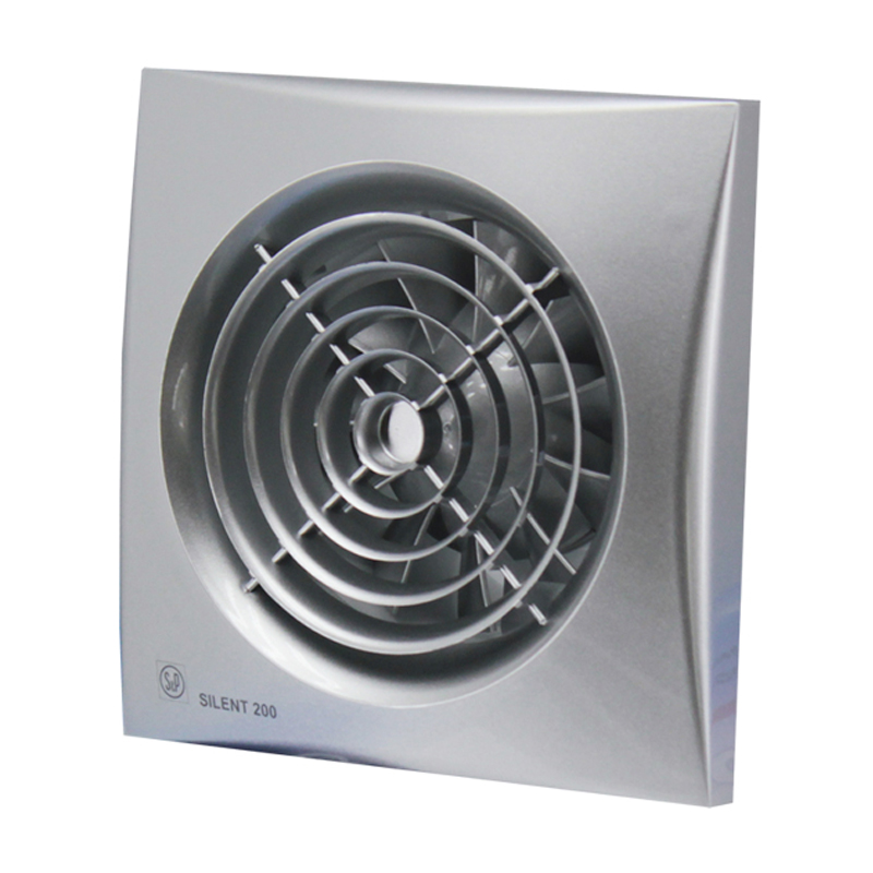Накладной вентилятор Soler Palau SILENT-200 CRZ SILVER 5210320700 - Вид №3