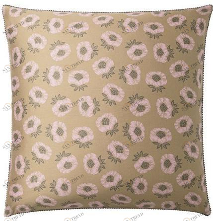 Alexandre Turpault Хлопковая наволочка с принтом и цветочными мотивами Opium sun-id-1393150