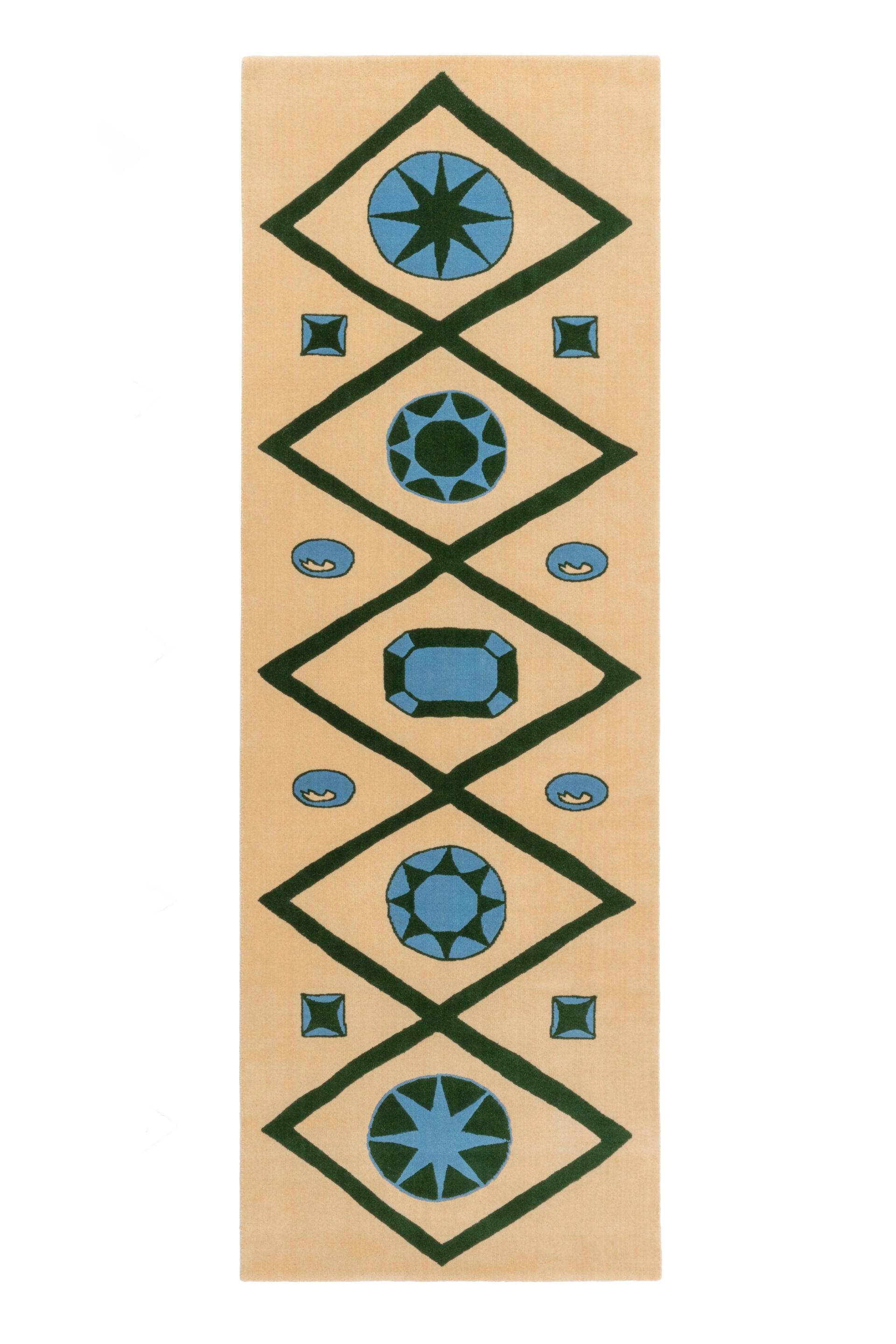 Шерстяной ковер ручной работы cc-tapis Chateau Orlando ARCH-00118214 - Вид №4