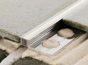 EMAC Italia Соединение полов из алюминия и ПВХ Novojunta®