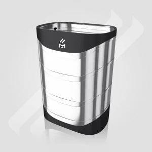 Бак навесной MAGMA 80 л. (0,5 мм AISI 439) вертикальный